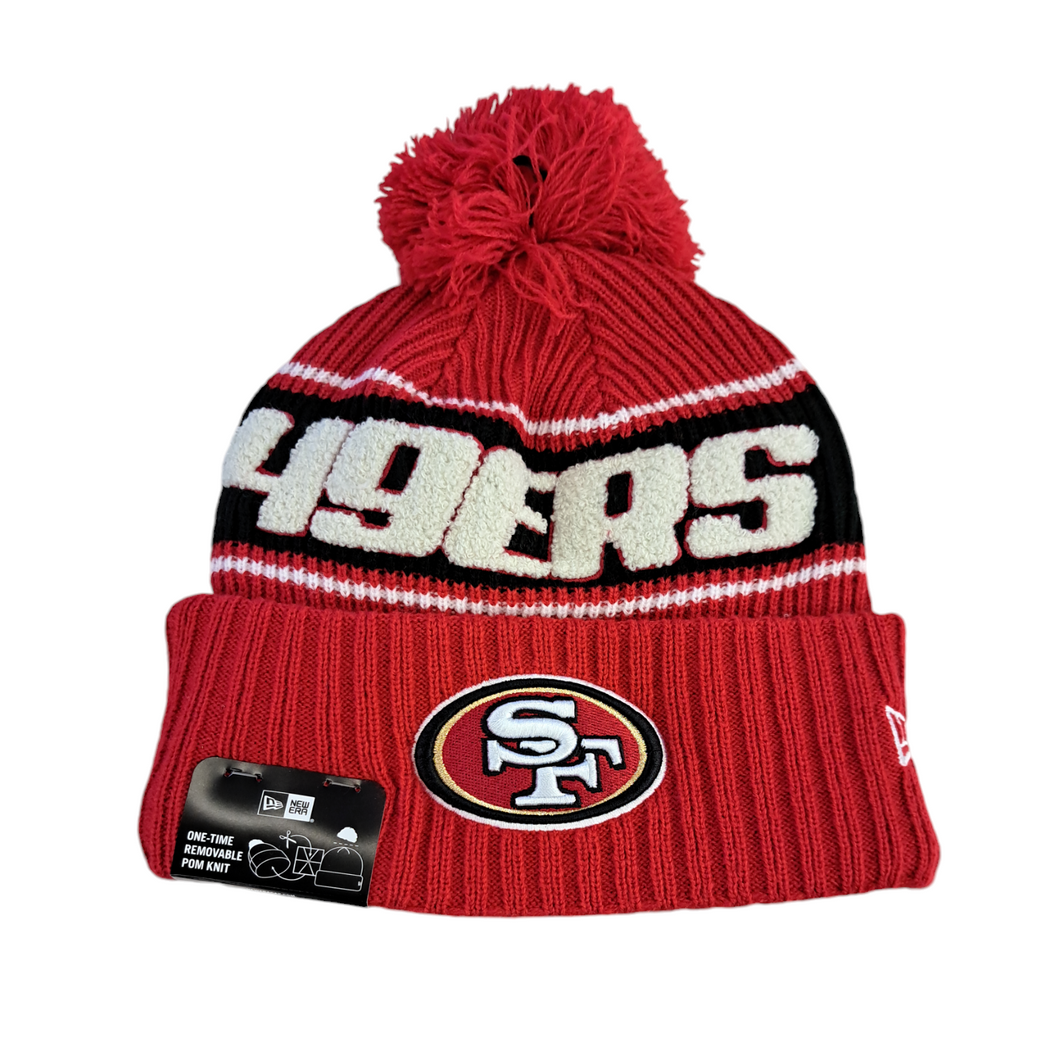 San Francisco 49ers New Era NFL Sideline 2024 Beanie