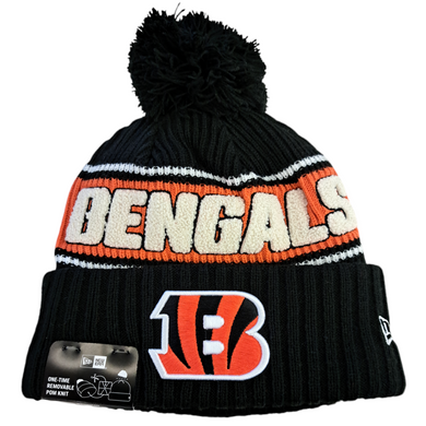 Cincinnati Bengals New Era NFL Sideline 2024 Beanie