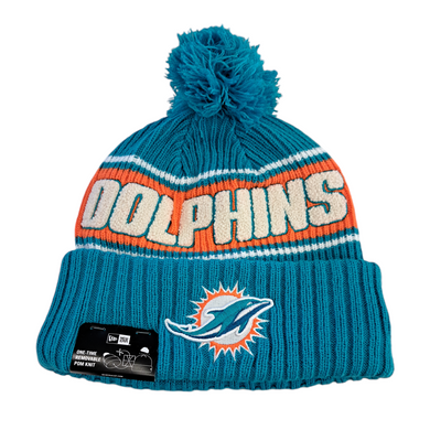 Miami Dolphins New Era NFL Sideline 2024 Beanie