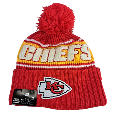 Kansas City Chiefs New Era NFL Sideline 2024 Beanie