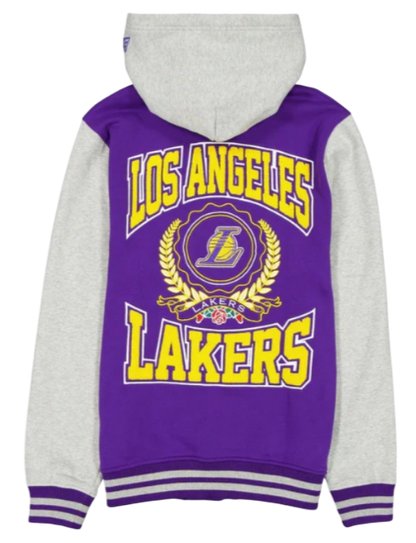 Los Angeles Lakers  Throwback Prep New Era Jacket