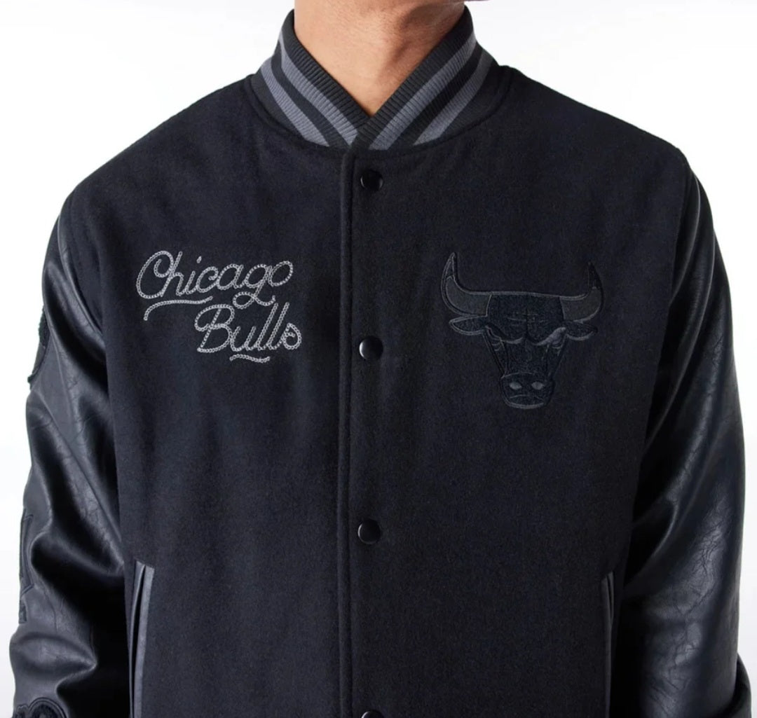 Chicago Bulls NBA Patch College Jacke New Era