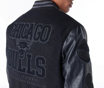 Chicago Bulls NBA Patch College Jacke New Era