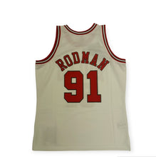 Laden Sie das Bild in den Galerie-Viewer, Chicago Bulls Dennis Rodman Mitchell&amp;Ness HWC Swingman Jersey