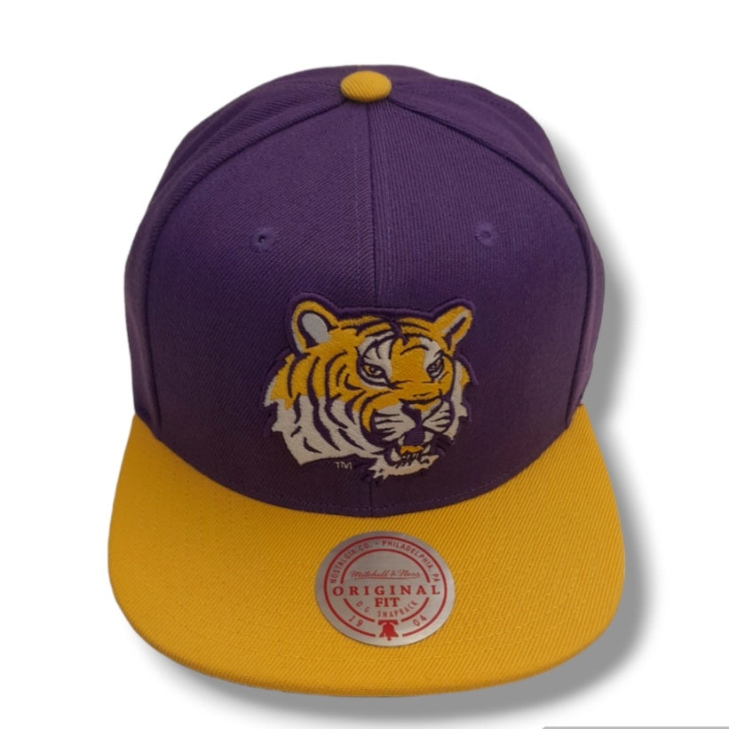Louisiana State University Tigers M&N Original Fit NCAA Team 2-Tone Snapback