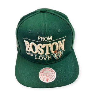 Boston Celtics Mitchell&Ness NBA "With Love" Snapback
