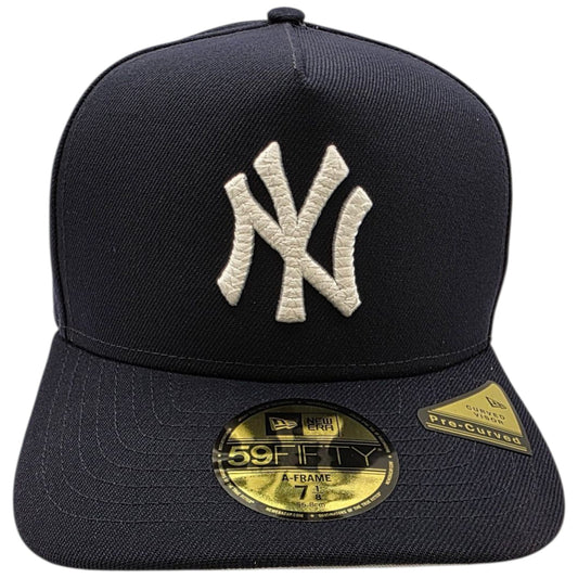 New York Yankees  Script Safety Pin 59FIFTY A-Frame Fitted - New Era