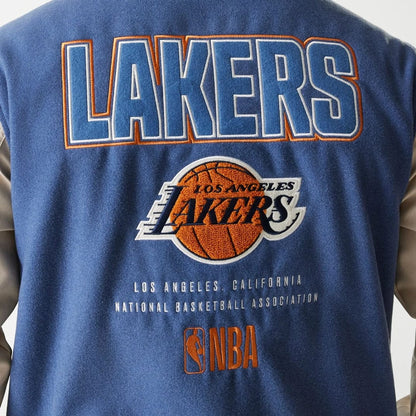 Los Angeles Lakers NBA Patch Collegejacke - New Era