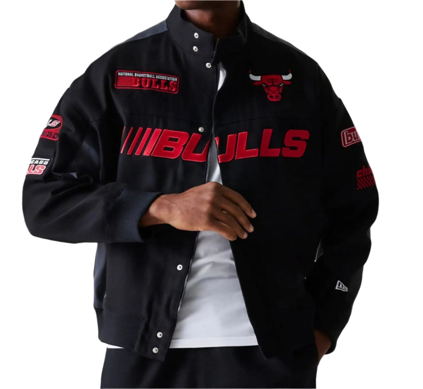 Chicago Bulls NBA Motorsport Jacke - New Era