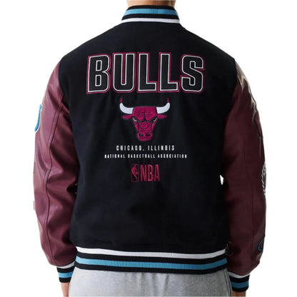 Chicago Bulls NBA Patch Collegejacke - New Era