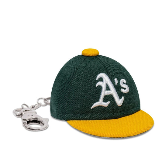 Oakland Athletics MLB Mini Cap Dark Green Key Chain - New Era