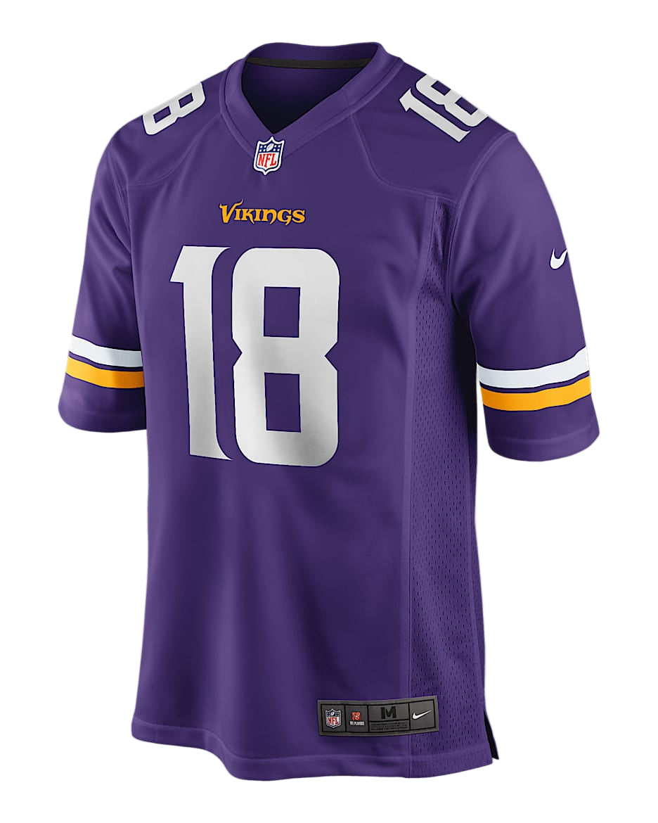 Minnesota Vikings Justin Jefferson #18 Jersey - Nike