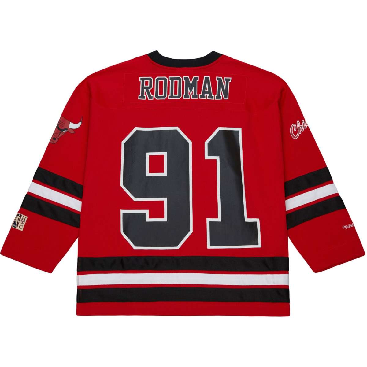 Chicago Bulls Dennis Rodman Hockey Jersey - Mitchell & Ness