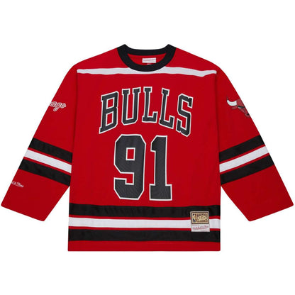 Chicago Bulls Dennis Rodman Hockey Jersey - Mitchell & Ness