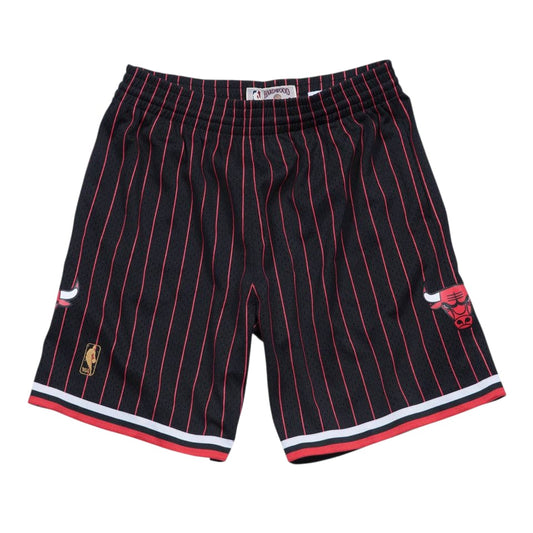 Chicago Bulls 1996-97 Black Alternate Swingman Shorts - Mitchell & Ness