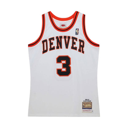 Denver Nuggets Allen Iverson 2006-07 White Authentic Jersey - Mitchell & Ness