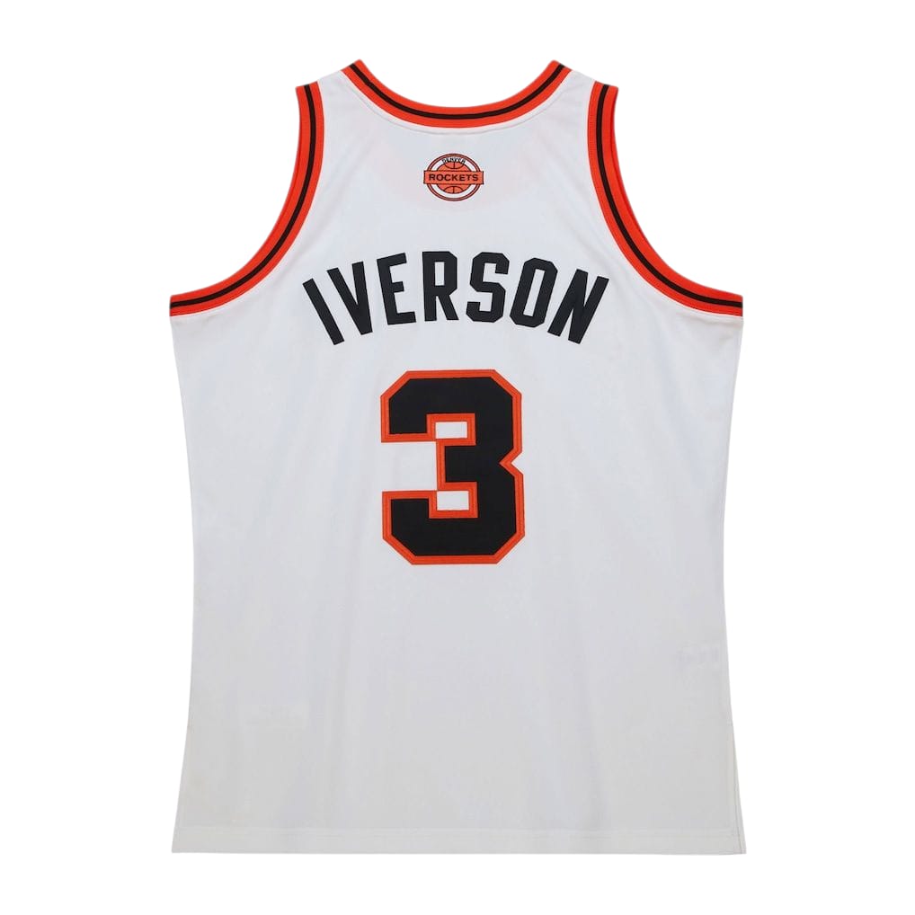Denver Nuggets Allen Iverson 2006-07 White Authentic Jersey - Mitchell & Ness