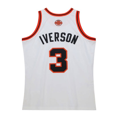 Denver Nuggets Allen Iverson 2006-07 White Authentic Jersey - Mitchell & Ness