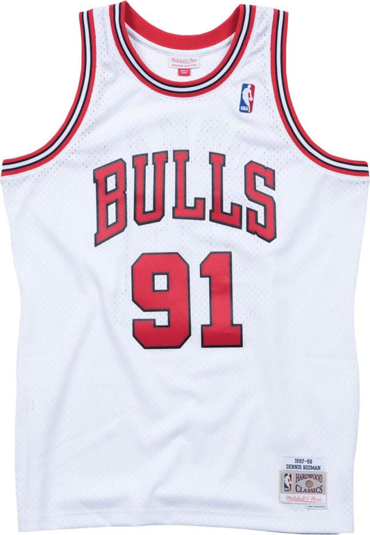 Chicago Bulls 97/98 Dennis Rodman Swingman Jersey - Mitchell & Ness
