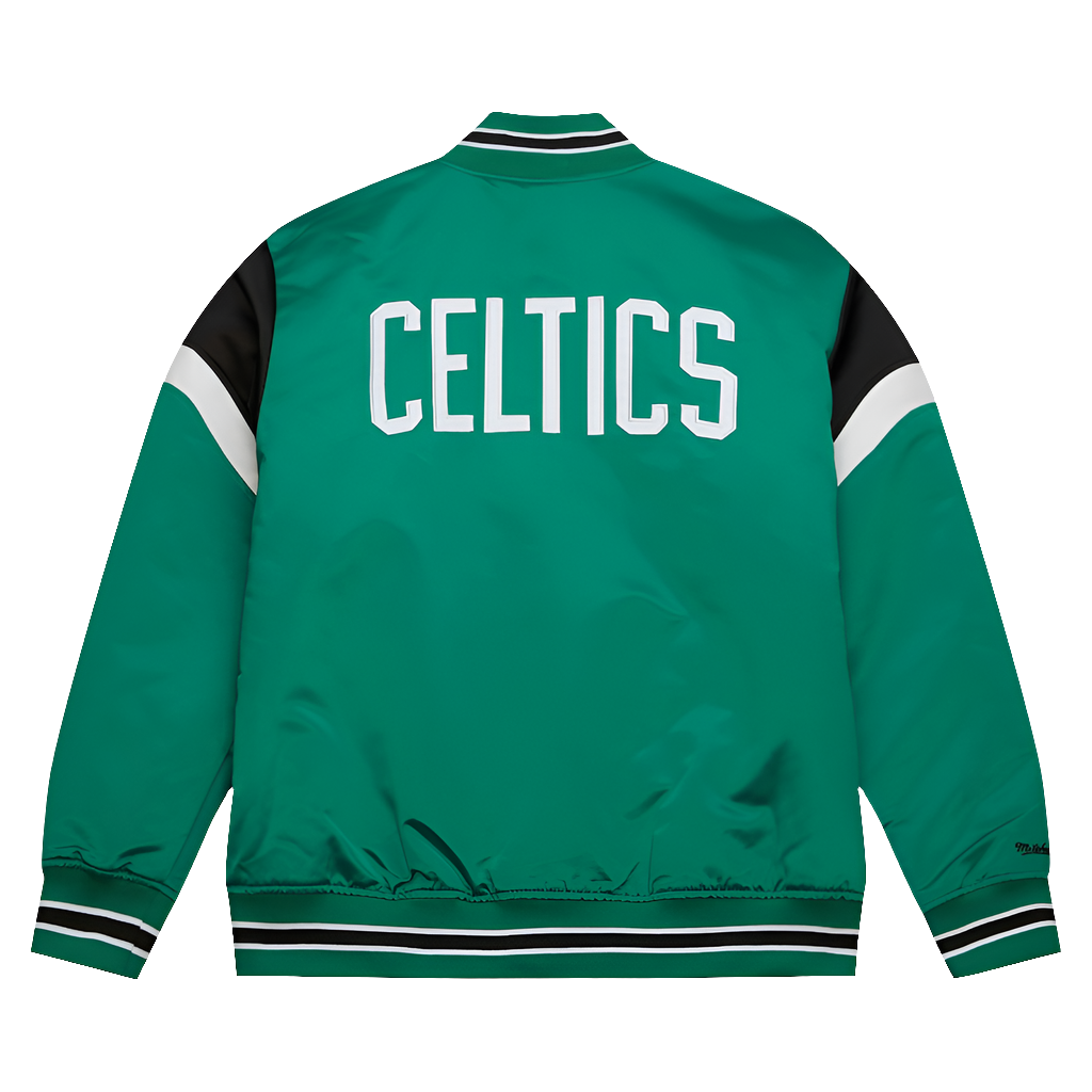 Boston Celtics Mitchell&Ness NBA Heavyweight Satin Jacket