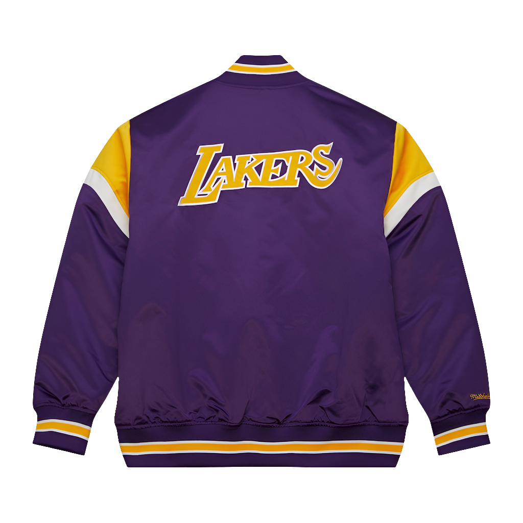 Los Angeles Lakers Mitchell&Ness NBA Heavyweight Satin Jacket