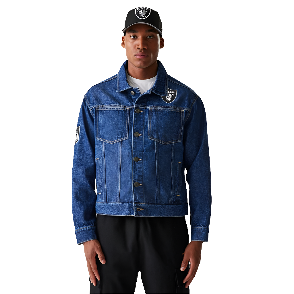 Las Vegas Raiders Jeans Jacket - New Era