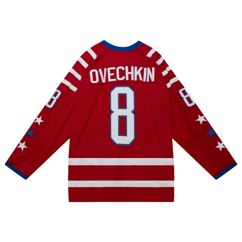 Washington Capitals 2015 Alexander Ovechkin Mitchell&Ness NHL BLUE LINE Vintage Hockey Jersey