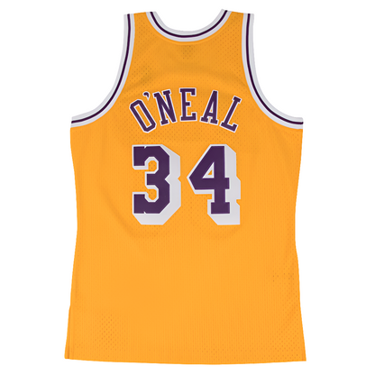 Los Angeles Lakers Shaquille O'Neil Mitchell&Ness HWC Swingman Jersey