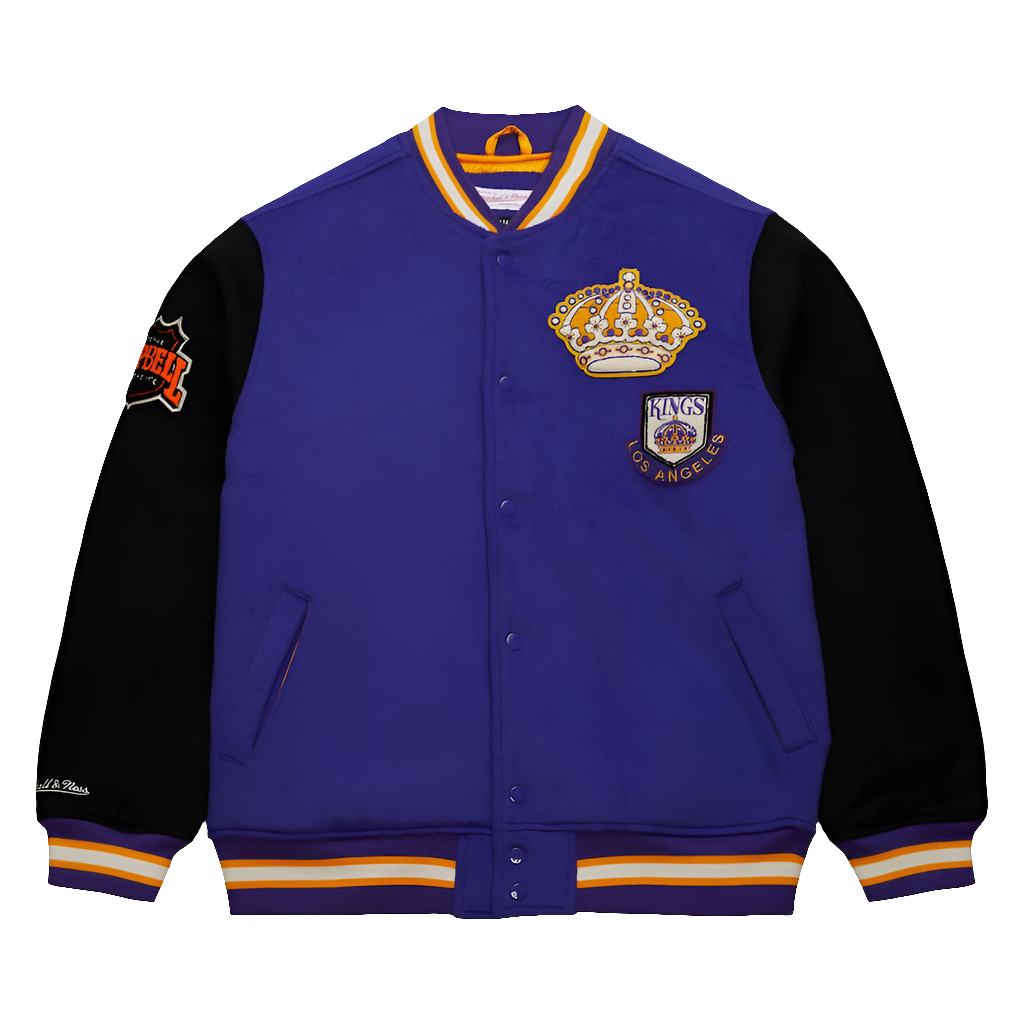 Los Angeles Kings Mitchell&Ness NHL Team Legacy Varsity Jacket