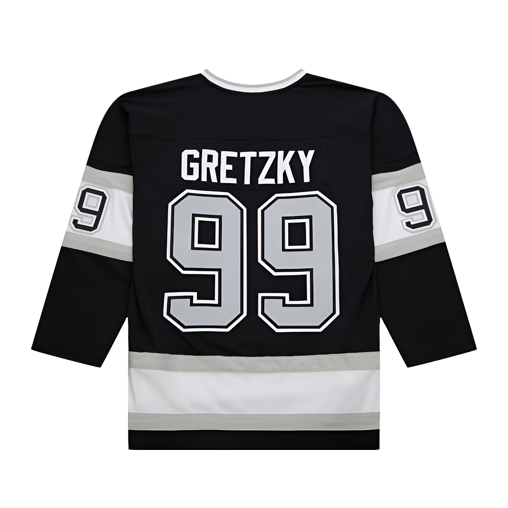 Wayne Gretzky Black Los Angeles Kings 1992/93 Power Play Player Mitchell & Ness Jersey