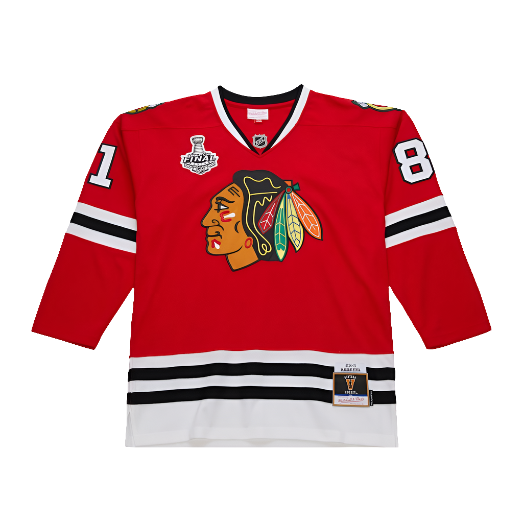 Marian Hossa Red Chicago Blackhawks 2014/15 Power Play Player Mitchell & Ness Jersey