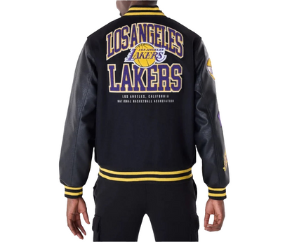 Los Angeles Lakers NBA Patch College Jacke New Era