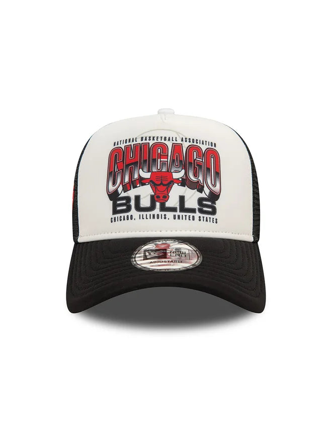 Chicago Bulls Team Colour New Era Tracker Adjustable Snapback Cap