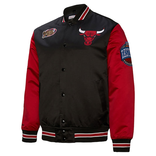 Chicago Bulls NBA Mitchell & Ness Primetime Satin Jacke