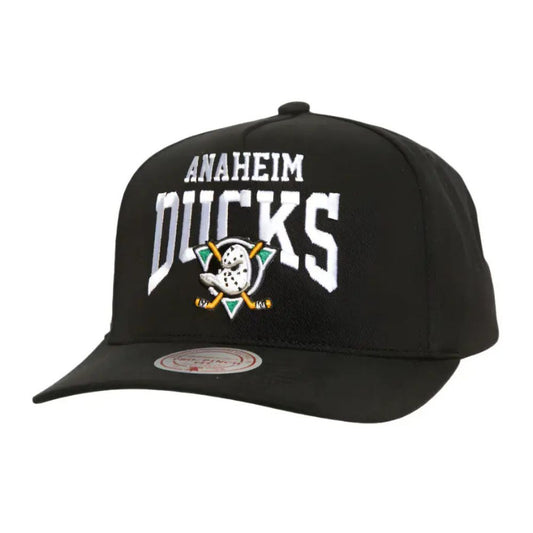 Anaheim Ducks Vintage Big Time Pro Snapback Hat Mitchell & Ness