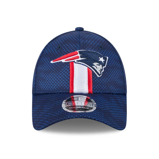 New England Patriots 2024 NFL Sideline New Era 9FORTY Flex Cap