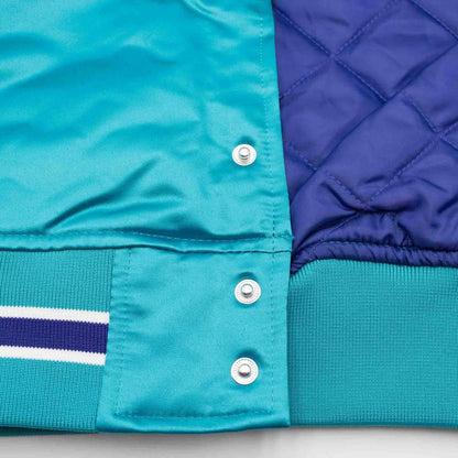 Charlotte Hornets Mitchell&Ness NBA Heavyweight Satin Jacket