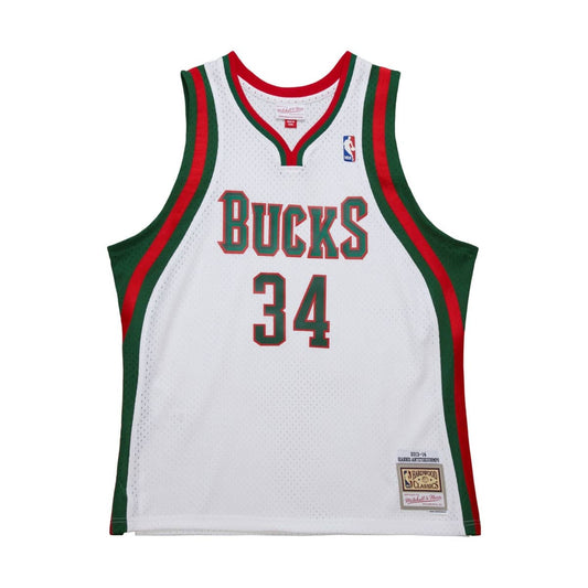 Milwaukee Bucks Giannis Antetokounmpo Mitchell&Ness HWC Swingman Jersey