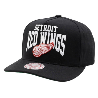 Detroit Red Wings Vintage Big Time Pro Snapback Hat Mitchell & Ness