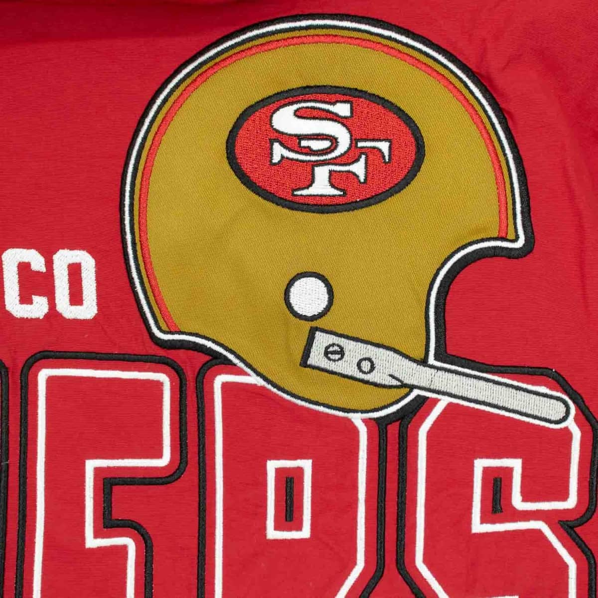 San Francisco 49ers Mitchell & Ness Throw It Back NFL Jacke