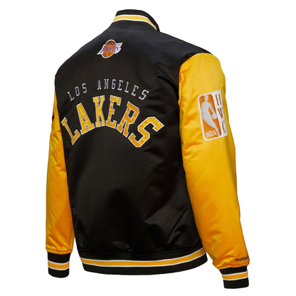 Los Angeles Lakers NBA Mitchell & Ness Primetime Satin Jacke