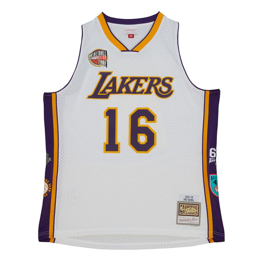 Los Angeles Lakers Pau Gasol Mitchell&Ness HWC Hall of Fame Swingman Jersey