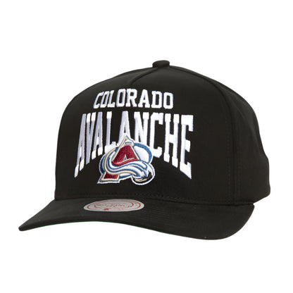 Colorado Avalanche Vintage Big Time Pro Snapback Hat Mitchell & Ness