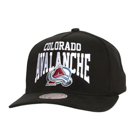 Colorado Avalanche Vintage Big Time Pro Snapback Hat Mitchell & Ness