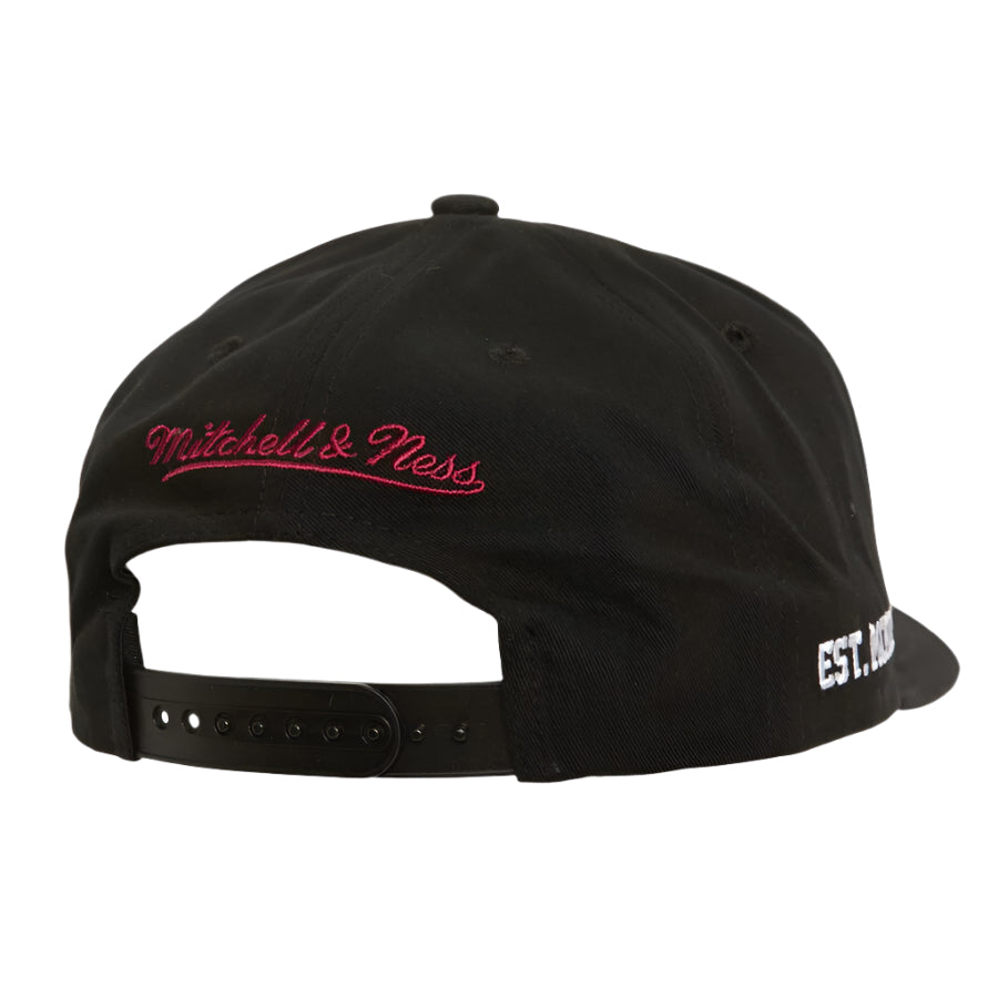 Colorado Avalanche Vintage Big Time Pro Snapback Hat Mitchell & Ness