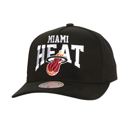 Miami Heat Vintage Big Time Pro Snapback Hat Mitchell & Ness