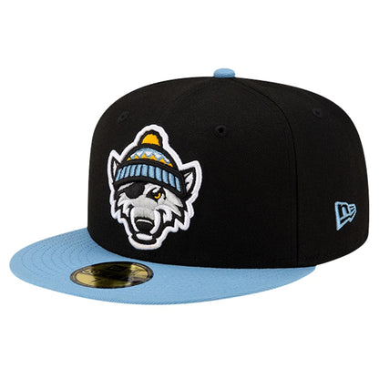 Erie SeaWolves  Milb official On-Field New Era 59FIFTY Fitted Cap