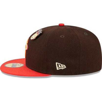 Miami Heat New Era NBA The Elements 59FIFTY Cap