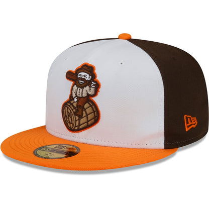 Bowling Green Hot Rods  Milb official On-Field New Era 59FIFTY Fitted Cap