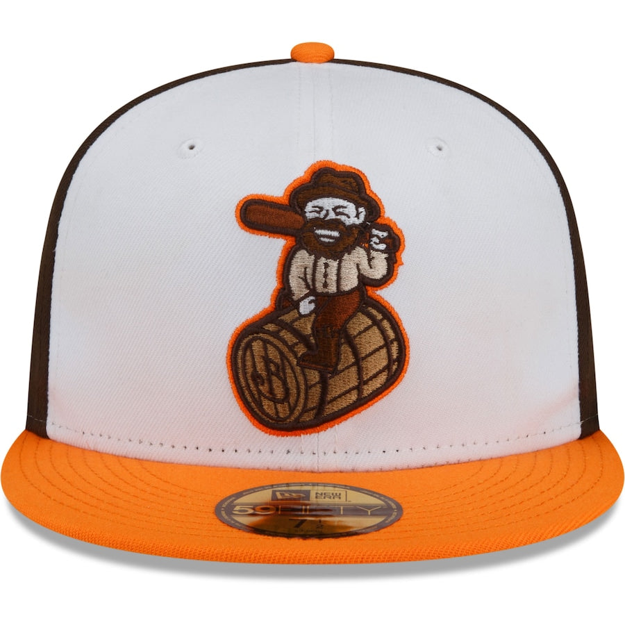 Bowling Green Hot Rods  Milb official On-Field New Era 59FIFTY Fitted Cap